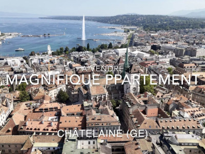 EXCLUSIVITÉ - Appartement lumineux de 4 pièces avec terrasse couverte, jardin privatif et box ? Châtelaine image 1