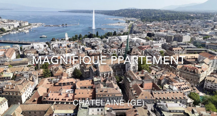 EXCLUSIVITÉ - Appartement lumineux de 4 pièces avec terrasse couverte, jardin privatif et box ? Châtelaine image 1