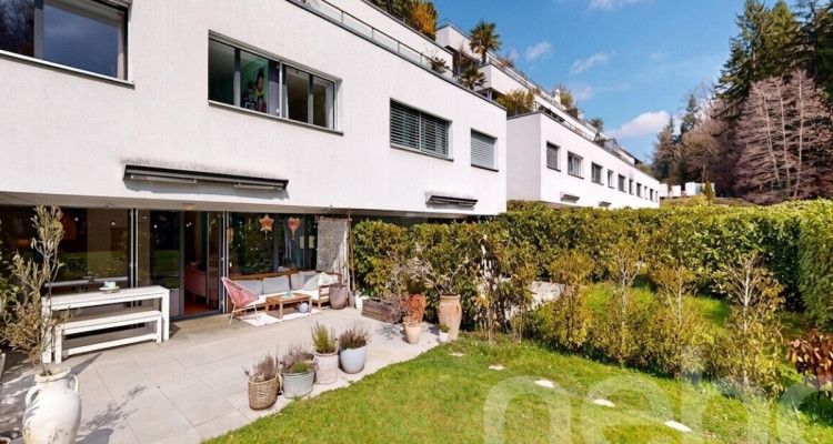 Magnifique Duplex contemporain avec terrasse, jardin & cadre verdoyant image 1