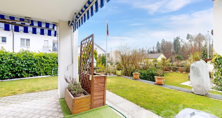 Wohnen mit Garten; gepflegte Gartenwohnung mit Aussenraum und Komfort image 2