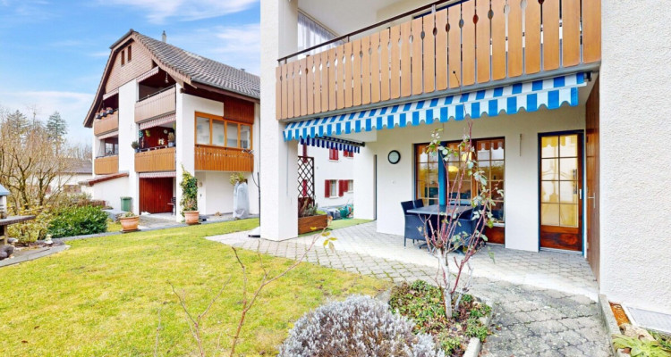 Wohnen mit Garten; gepflegte Gartenwohnung mit Aussenraum und Komfort image 3