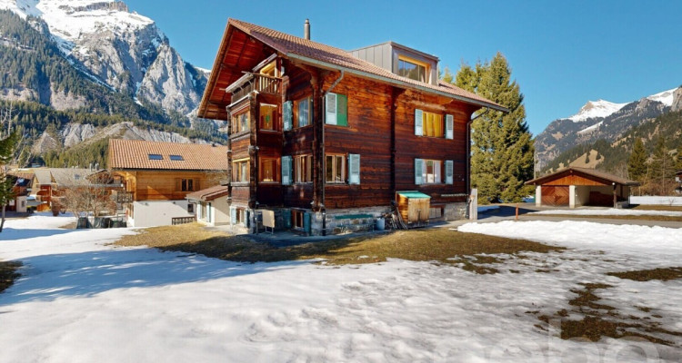 Sonnige 4-Zimmer Wohnung mit Bergsicht in Kandersteg image 1