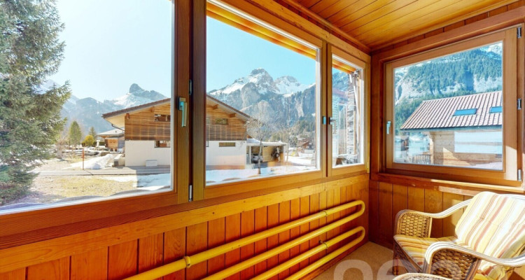 Sonnige 4-Zimmer Wohnung mit Bergsicht in Kandersteg image 3