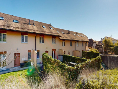 Villa mitoyenne avec vue dégagée sur les Alpes et le lac image 1