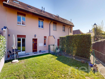 Villa mitoyenne avec vue dégagée sur les Alpes et le lac image 3