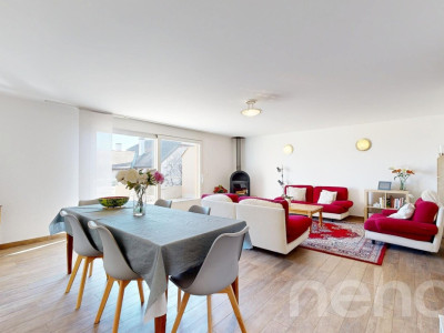 Villa mitoyenne avec vue dégagée sur les Alpes et le lac image 5