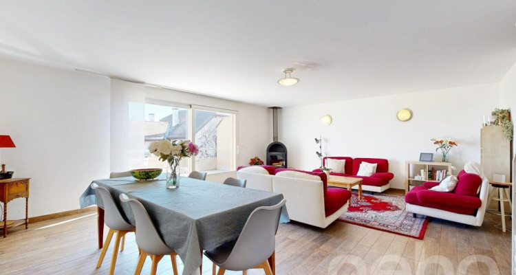 Villa mitoyenne avec vue dégagée sur les Alpes et le lac image 5