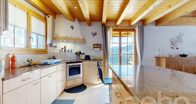 Superbe chalet avec vue dégagée à Savièse image 4