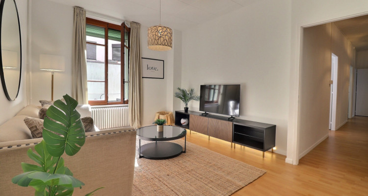 Beau 3 pièces meublé de 70 m² – Plainpalais image 2