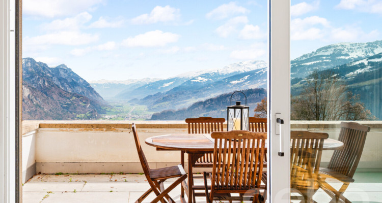 Panorama, Diskretion und Freiraum ? Haus in Walenstadtberg image 4