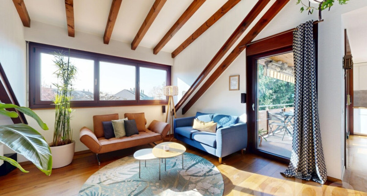 Joli duplex de 4,5 pièces au calme absolu à Renens image 2