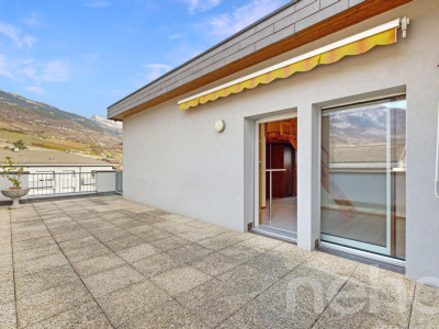 Attique 4 pièces au coeur de Conthey - Terrasses généreuses image 10