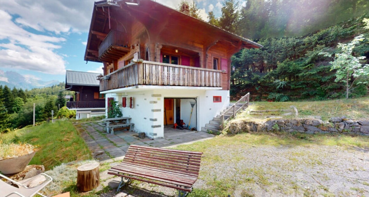 Magnifique chalet vue panoramique montagnes et lac image 11