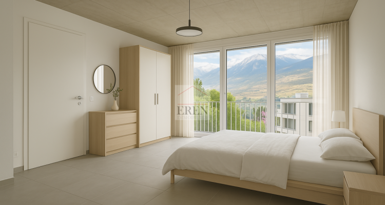 Superbe attique 4 pièces avec façades vitrées et grand balcon-terrasse panoramique de 45 m2 image 10