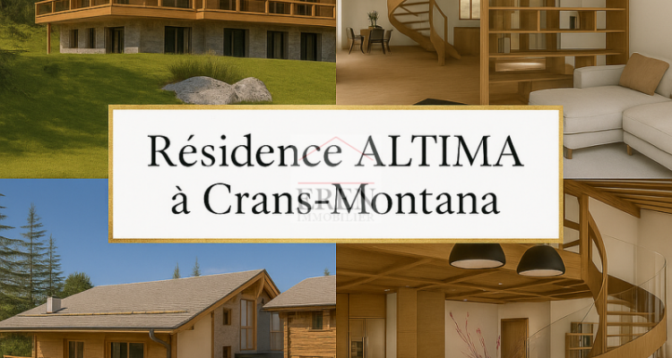 Magnifique appartement en duplex en attique 5 pièces neuf avec terrasse sud-ouest au centre de Crans-Montana image 1