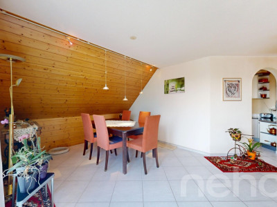Charmante Dachwohnung mit Galerie und Weitsicht ins Grüne image 2
