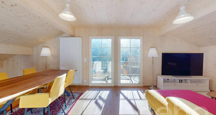 Charmante möblierte Dachwohnung mit Alpenpanorama ? Braunwald image 4