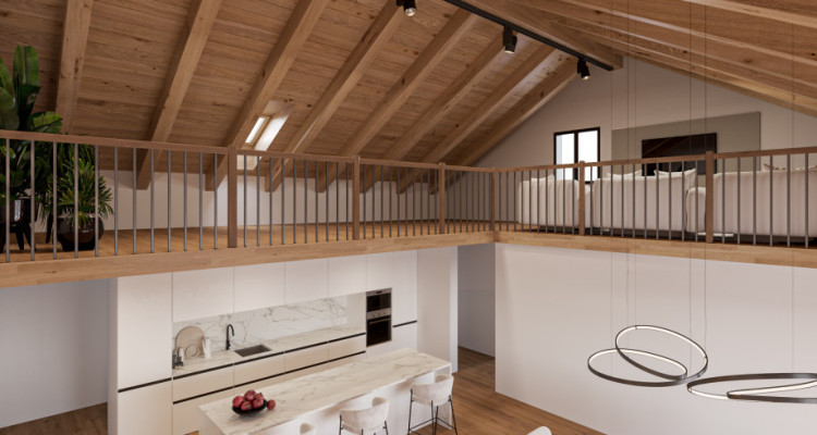 Appartement neuf 4,5p. de 186m2 sur 2 niveaux - Résidence VESTA à Saint-Cergue image 2