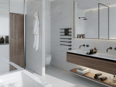 Sommet de luxe, vue sur les Alpes pour cet attique de 4,5 pièces image 8