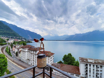 Superbe appartement en viager occupé sans rente Vue Exceptionnelle sur le Lac à Territet (VD) image 1