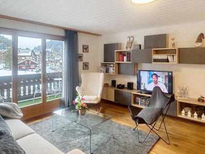 EXCLUSIVITE  Magnifique 3.5 P rénové au centre, SKI-IN SKI OUT image 5