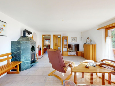 3.5-Zimmerwohnung mit Panoramasicht & Cheminée in Brigels image 4