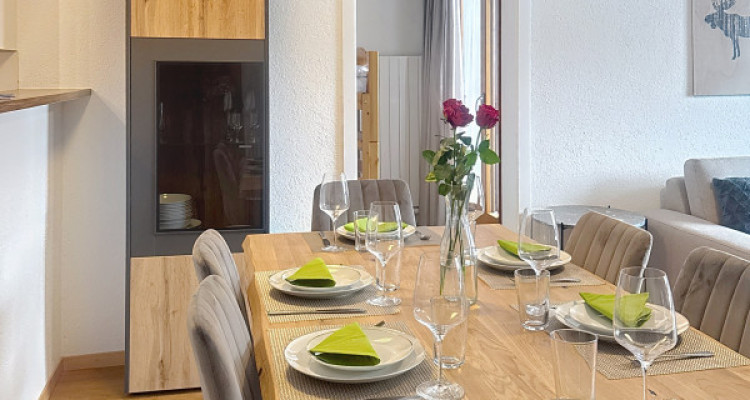 EXCLUSIVITE  Magnifique 3.5 P rénové , centre village, Ski-in Ski-out  image 3