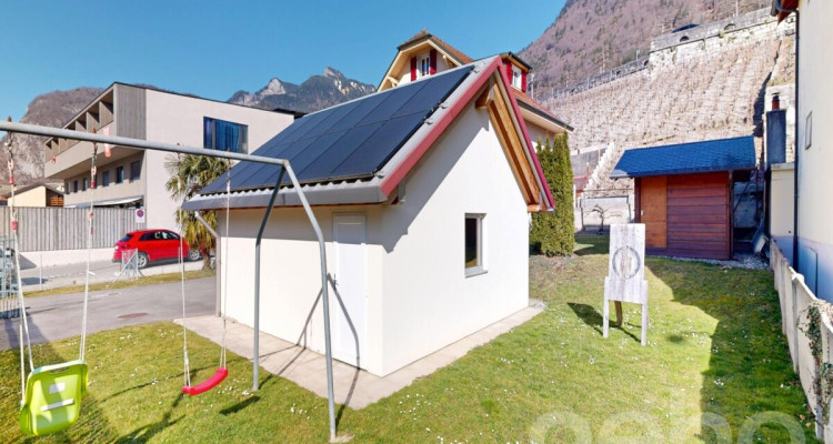 Maison à Aigle avec 2 appartements, vue dégagée et fort potentiel image 4