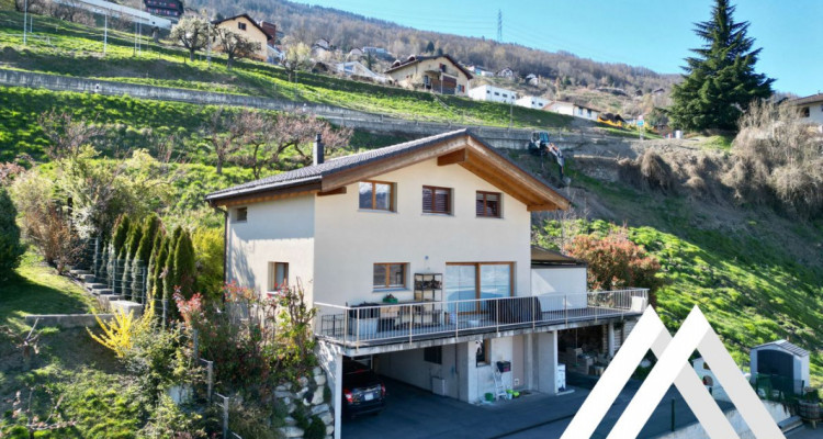 MAGNIFIQUE VILLA MODERNE DE 4.5 PCS AVEC VUE PANORAMIQUE ! SALINS  image 1