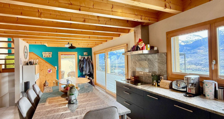 MAGNIFIQUE VILLA MODERNE DE 4.5 PCS AVEC VUE PANORAMIQUE ! SALINS  image 6