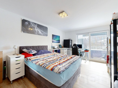 Wohnen mit Aussicht stilvolle Terrassenwohnung in Plasselb image 9