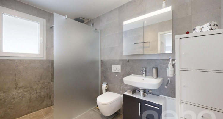 Wohnen mit Aussicht stilvolle Terrassenwohnung in Plasselb image 5