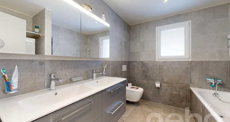 Wohnen mit Aussicht stilvolle Terrassenwohnung in Plasselb image 10