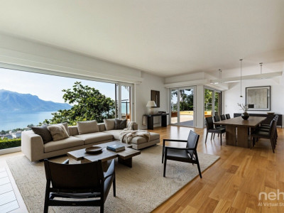 Villa d?Exception à Chernex, Montreux : Vue Panoramique du lac Léman image 11