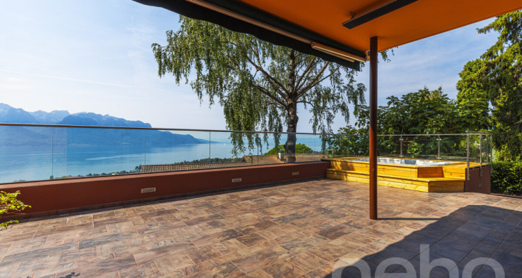 Villa d?Exception à Chernex, Montreux : Vue Panoramique du lac Léman image 1