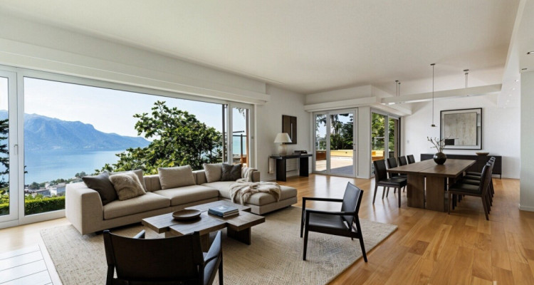 Villa d?Exception à Chernex, Montreux : Vue Panoramique du lac Léman image 11