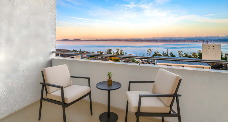 Vue panoramique sur le lac à 180 degré à 10 minutes de Neuchatel image 1