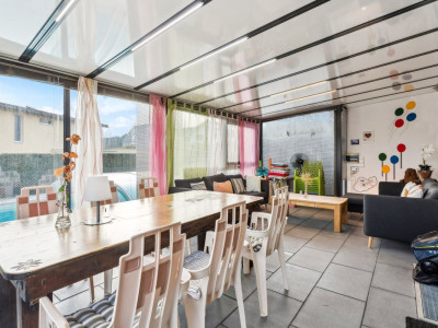 Villa jumelée indépendante avec piscine à Romont image 4