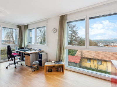 Villa jumelée indépendante avec piscine à Romont image 5