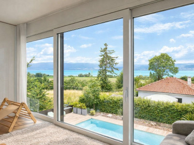 Villa contemporaine avec piscine et vue lac image 4