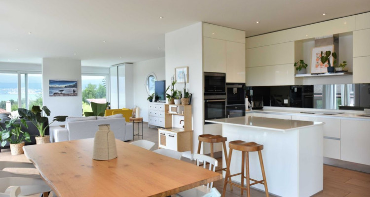 Villa contemporaine avec piscine et vue lac image 2