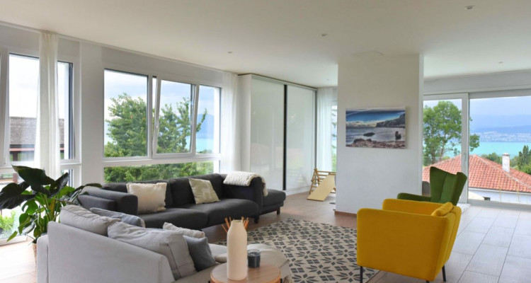 Villa contemporaine avec piscine et vue lac image 3