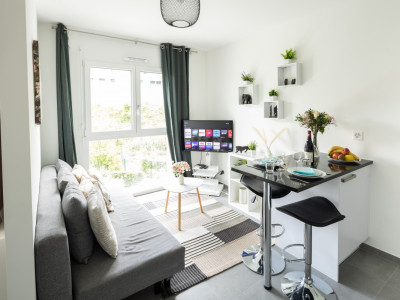 Superbe appartement 2P à 200 m du lac image 2