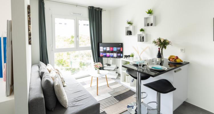 Superbe appartement 2P à 200 m du lac image 2