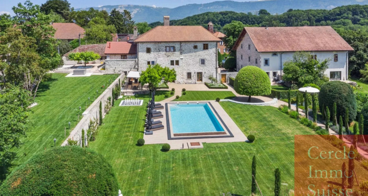 Château dexception du XVI? siècle entièrement rénové ? Propriété de prestige aux portes de Genève image 3