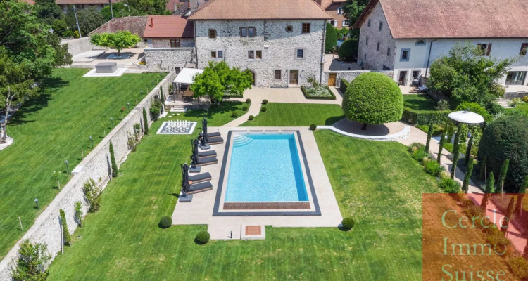 Château dexception du XVI? siècle entièrement rénové ? Propriété de prestige aux portes de Genève image 5