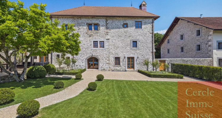 Château dexception du XVI? siècle entièrement rénové ? Propriété de prestige aux portes de Genève image 10