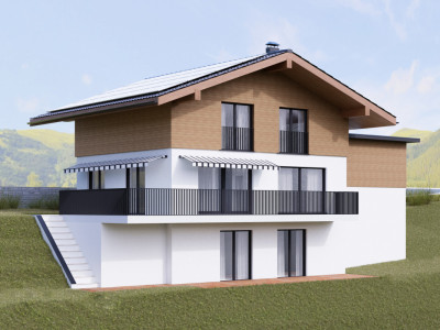 Neubau 6-Zimmer-Einfamilienhaus mit herrlichem Bergblick image 1