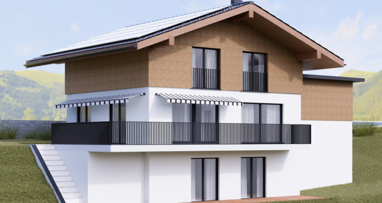 Neubau 6-Zimmer-Einfamilienhaus mit herrlichem Bergblick image 1