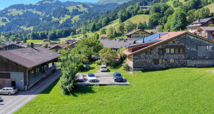 Baulandparzelle mit 5-Zimmer Einfamilienhaus-Vorprojekt im Grünen image 5